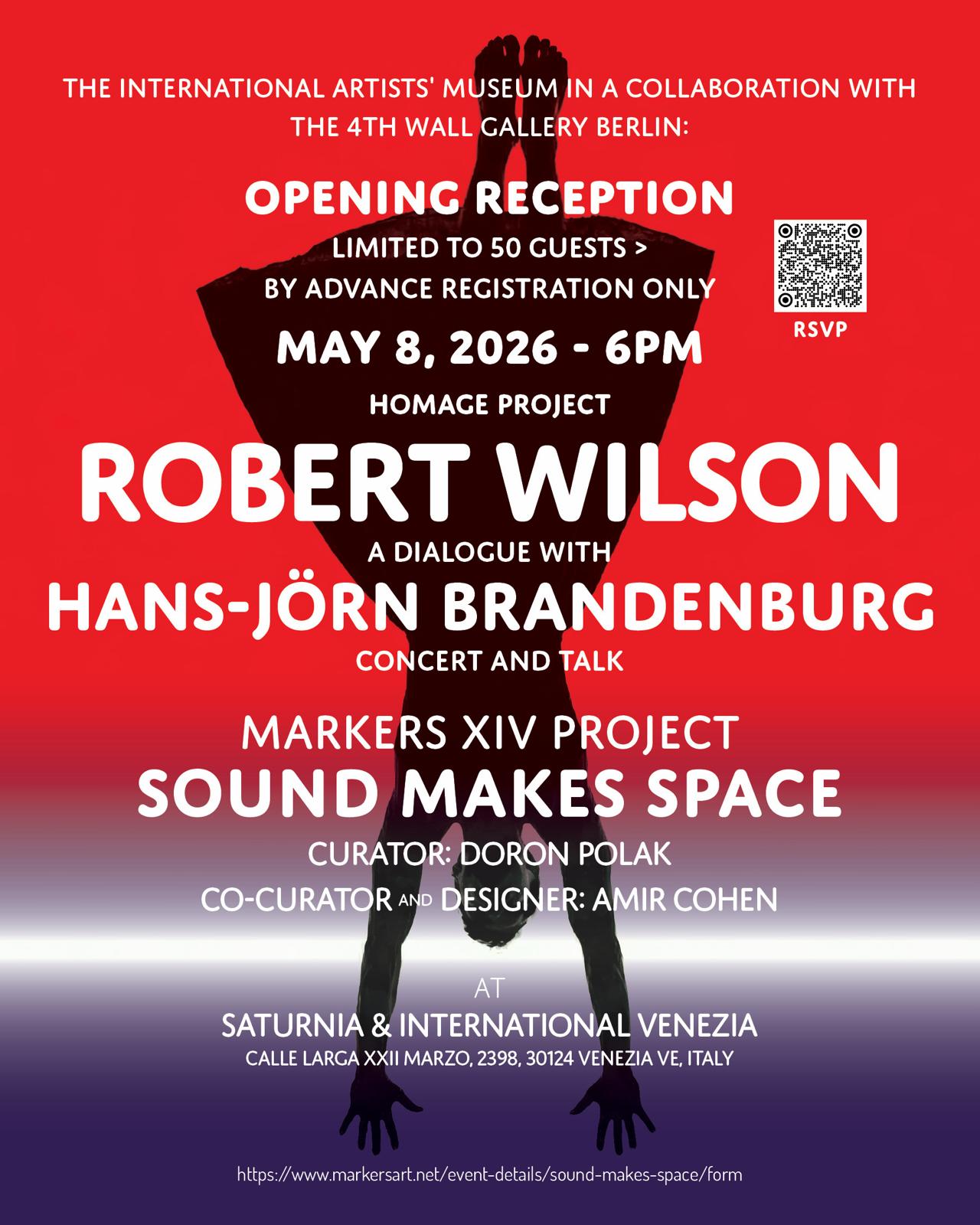 Robert wilson Invitation